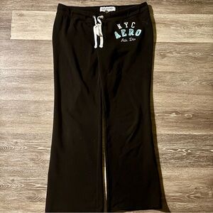 Vintage Aeropostale Black Sweatpants